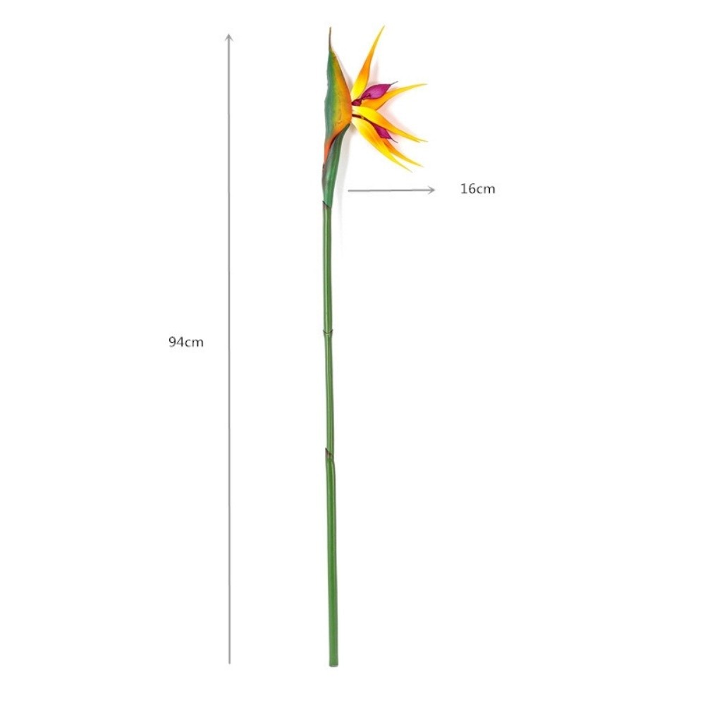 New Long Stem Artificial Bird  - Bird Paradise Strelitzia 评论和价格