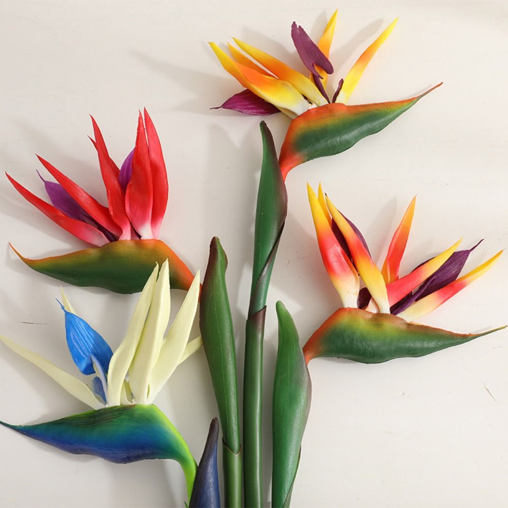 Long Stem Artificial Bird of P - Bird Paradise Strelitzia 评论和价格