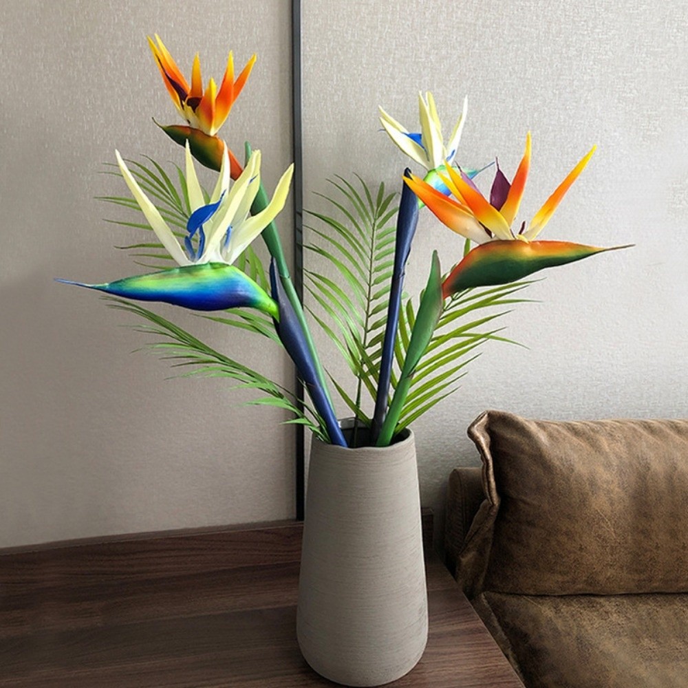 Long Stem Artificial Bird of P - Bird Paradise Strelitzia 评论和价格