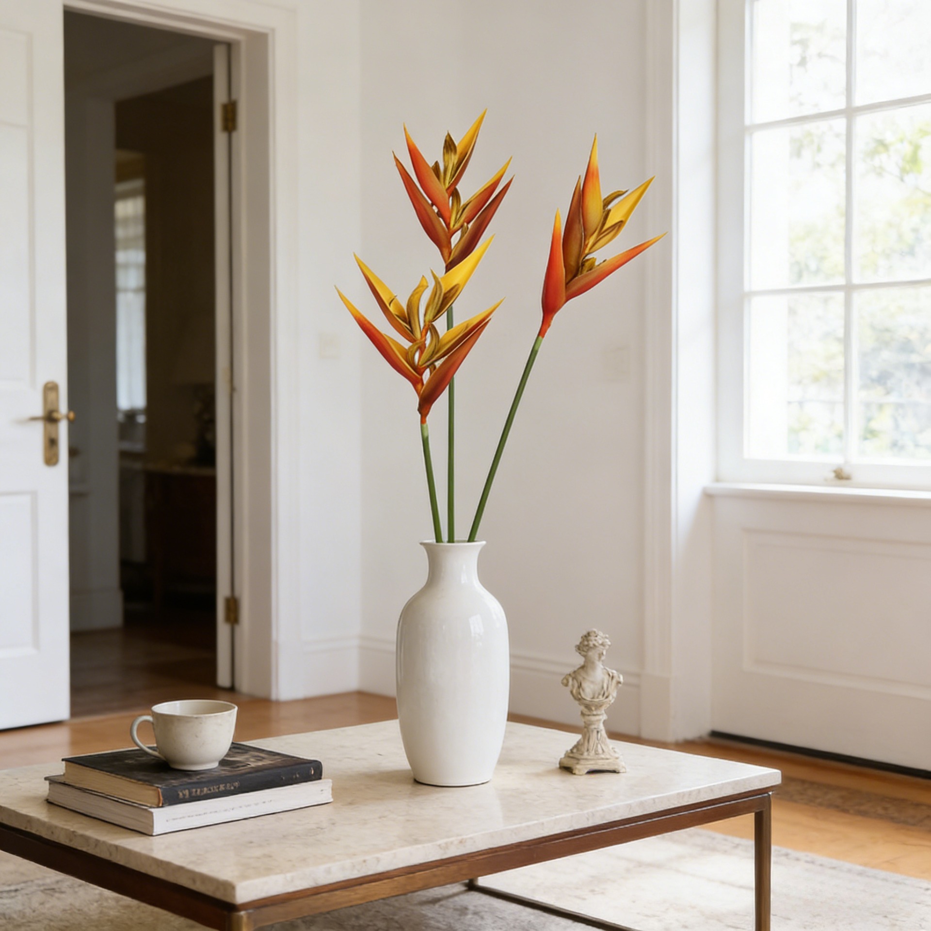 36.6 Inch Artificial Bird of P - Bird Paradise Strelitzia 评论和价格